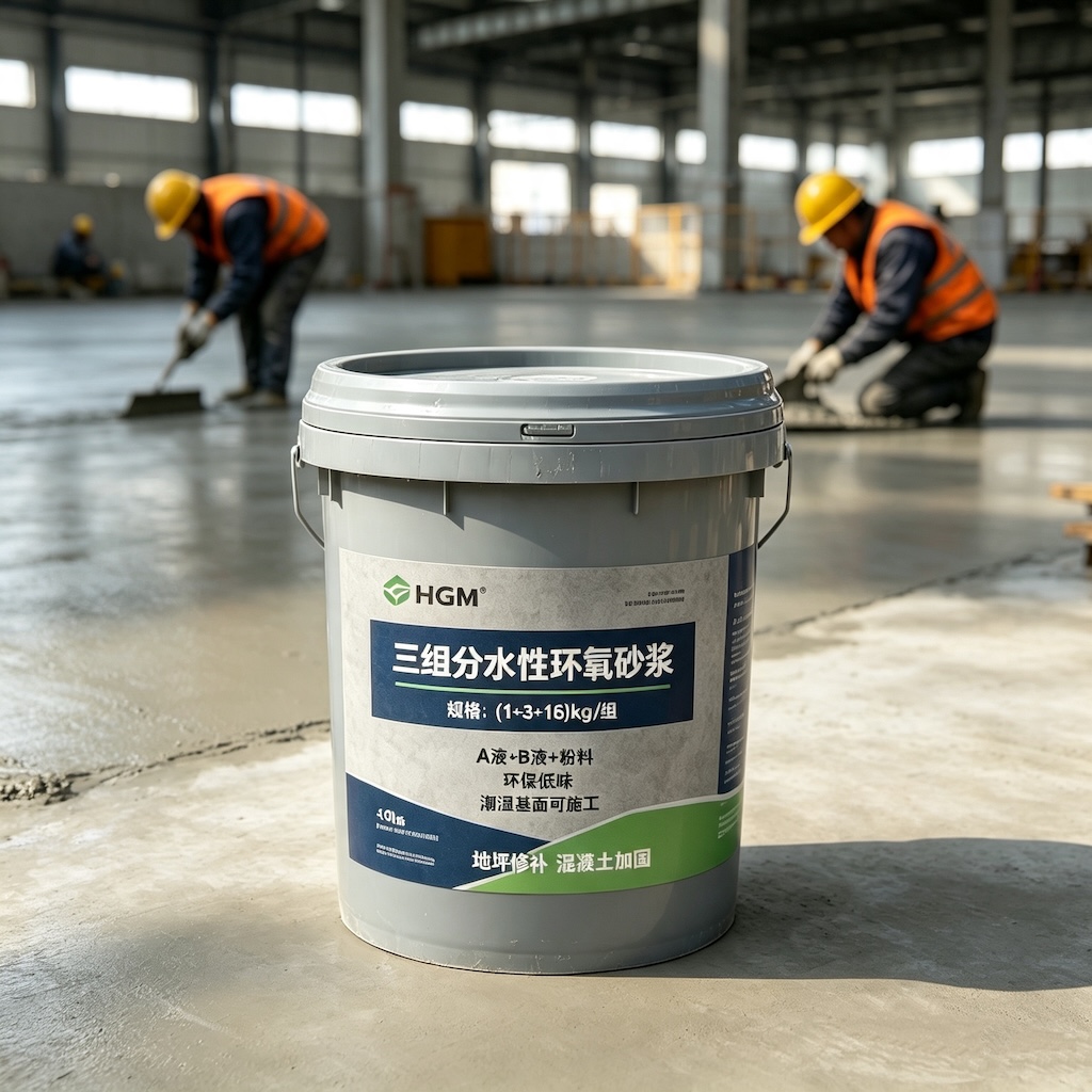 上杭三组份水性环氧砂浆